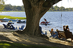 Boating Stock Photo