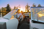 Boating Stock Photo