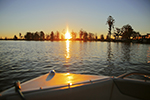 Boating Stock Photo