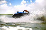 Boating Stock Photo