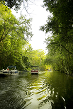 Boating Stock Photo