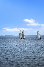 Boating Stock Photo