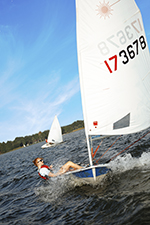 Boating Stock Photo