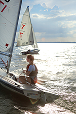 Boating Stock Photo