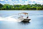 Boating Stock Photo