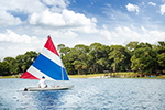 Boating Stock Photo