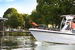 Boating Stock Photo